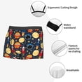 thumbnail image 4 of KLL Colorful Astronomy Men's Cotton Boxer Briefs Underwear-Large, 4 of 8
