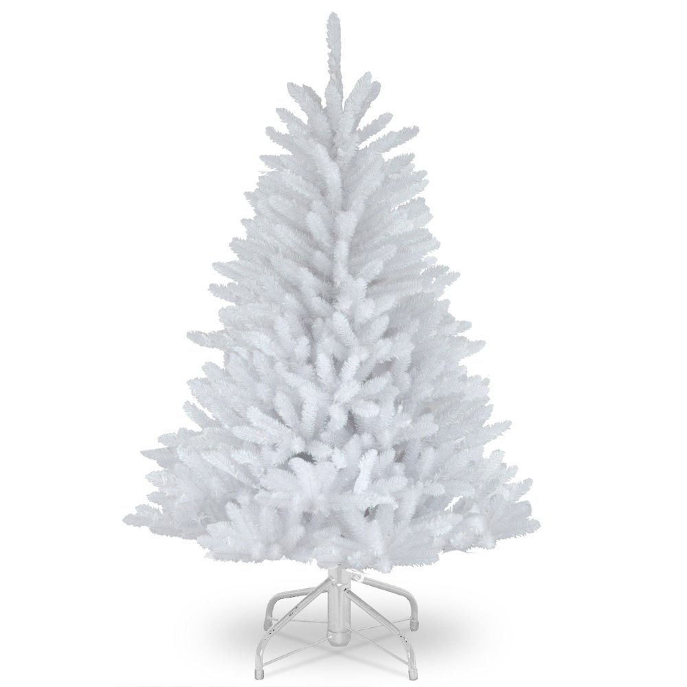 4.5’ Dunhill White Fir Artificial Christmas Tree Unlit