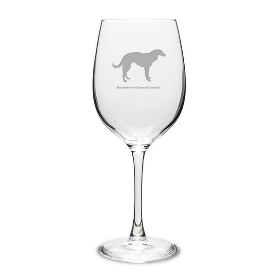 Russian Wolfhound (Borzol) 16 oz Classic White Wine Glass