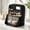 Black, variant on Stylish Handheld Partitioned Cosmetic Bag, Stand-Up Makeup Organizer with Handle for Travel Toiletries Daily Use