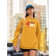thumbnail image 2 of 4Th July Stripes Flag Hoodie Women -Image by Shutterstock, Female x-Large, 2 of 4