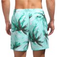 thumbnail image 3 of Biwisy Mens Swim Trunks Quick Dry Swim Shorts with Mesh Lining Funny Beach Shorts, 3 of 5
