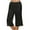 Black, variant on LLYwey Womans Dress Pants Ladies New Solid Color Loose Lace Leggings and Sleeping Pants New Full Length Pants Trousers Regular Fitted Beige M