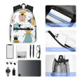 thumbnail image 6 of Gaeub Colorful Insects School Backpack Waterproof Bookbag for Men Women College High School Bags, 6 of 8