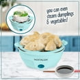 thumbnail image 4 of Nostalgia MyMini Egg Cooker, 7 Egg Capacity Electric Egg Boiler with Cool-Touch Handles, 350W, Aqua, 4 of 10