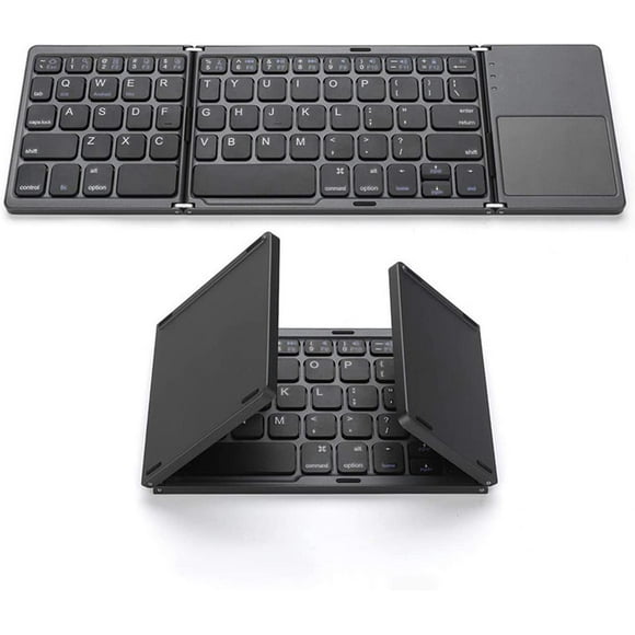 BT Wireless Keyboard Ultra Slim Portable Folding Keyboard BT Keyboard