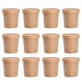 thumbnail image 1 of 25 Sets Disposable Soup Bowls with Lids Soup Containers Porridge Cups (Khaki), 1 of 6