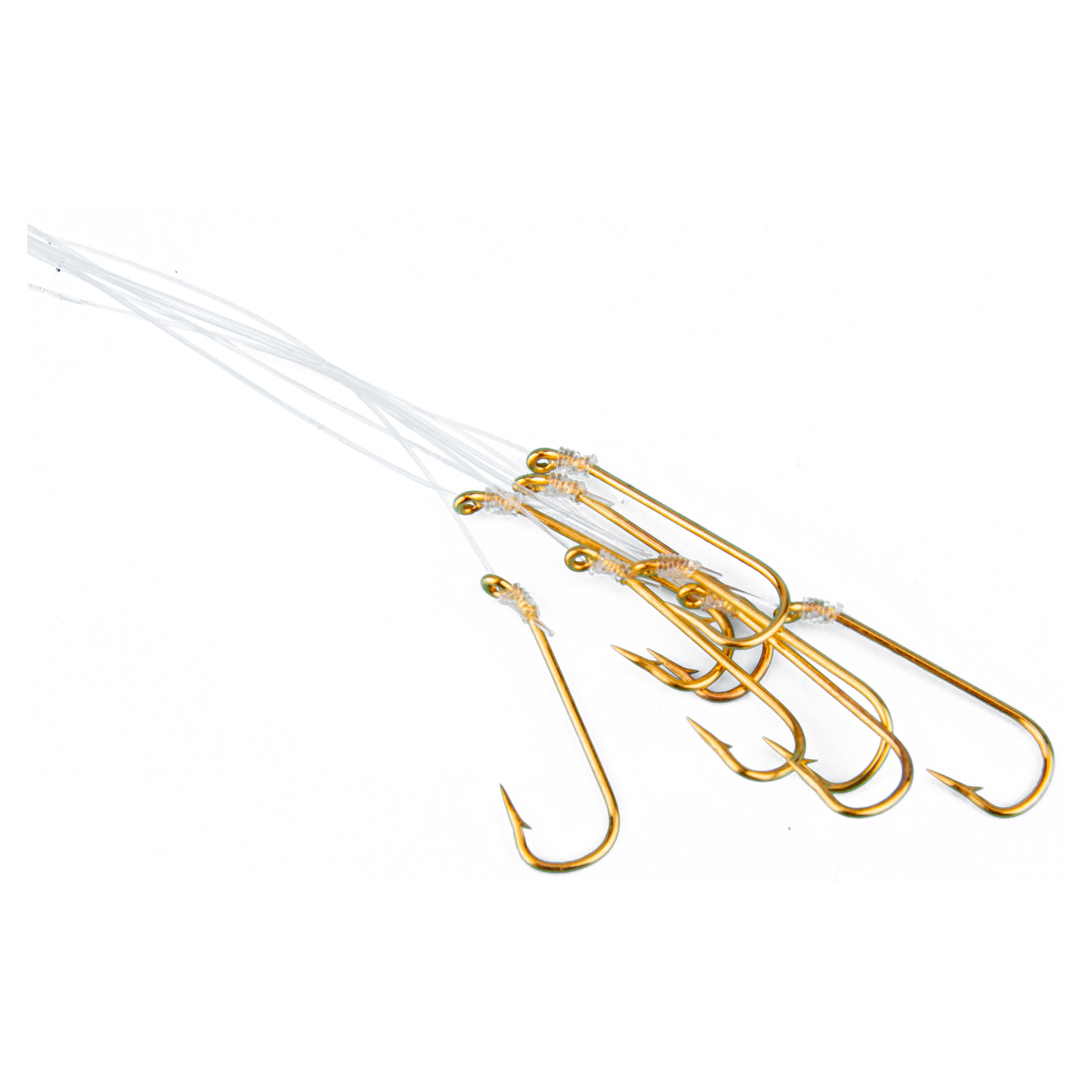 Ozark Trails 8 High-Carbon Steel Aberdeen Hooks 6, 8 Hooks per Package