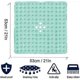 thumbnail image 2 of Non-Slip Bath Mat with Suction Cup Non-Slip Shower Mat Modern Design Premium Suction Cup (Green), 2 of 5