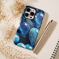 thumbnail image 6 of Blue Heart Shiny Glossy iPhone Case for Couple Valentine's Day Gift - Durable Shockproof with Soft TPU Silicone, Compatible with iPhone 11/12/13/14/15/16 (Pro Max/Plus), 6 of 9