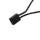 thumbnail image 4 of Renashed Hang Tag String Negro 1000 piezas Nylon Snap Lock Pin Loop Fastener Hook Ties Fácil y rápido de colocar ShuxiuWang 1327533083447, 4 of 5