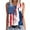 RQF1_Blue, variant on VKOYWKM American Flag Tank Tops Women 4th of July Patriotic Graphic Tank Shirts Independence Day Sleeveless Round Neck Memorial Day Tee