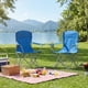 thumbnail image 2 of SONGMICS Silla de Camping, Juego de 2 Sillas de Exterior, Respaldo Alto, Apoyabrazos, Bolsillo para Tazas, Portátil, Plegable, Carga de 330 lbs, Acampada, Jardín, Pesca, Terraza, Azul, 2 of 8