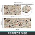 thumbnail image 7 of I Love My Dogs Art Kitchen Rugs Sets Of 2,Anti Fatigue Kitchen Mat Rugs Non Slip Washable,Decorative Kitchen Floor Mats for Kitchen,Sink,Laundry,17"x30"+17"x47", 7 of 7