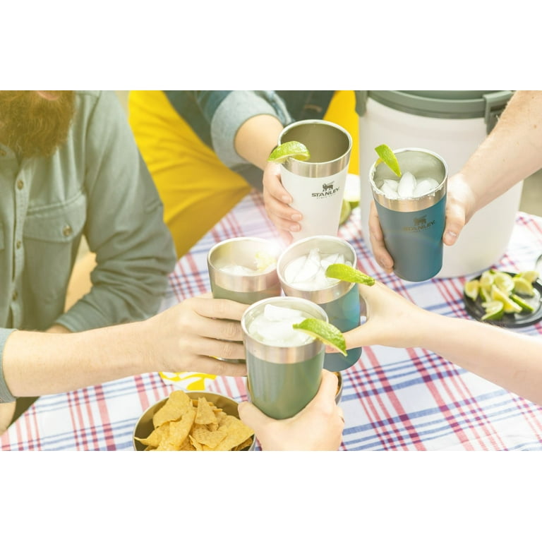 Stanley The Stay-Chill Hammertone Green Stacking Pint 10-02282-261