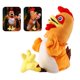 thumbnail image 1 of Marionetas de mano de juguete de peluche de gallo grande, regalo creativo de cumpleaños y Navidad para niños, 1 of 5