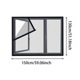 thumbnail image 2 of SIfdSeng My Items Window Screen Cat Window Guard Screen Strong Self Window Mesh Net for Cats and Keep Out Cats Window Indoor Cat Netting, 2 of 8