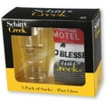 thumbnail image 2 of CultureFly Schitt's Creek 3 Pairs of Socks Plus Rose Apothecary Pint Glass Gift Set, 2 of 5