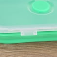 thumbnail image 4 of NIKOU 500ml Silicone Lunch Box, Collapsible Bowl Folding Food Storage Container(Green), 4 of 7