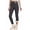 Dark Gray, variant on Women's Fleece Lined Leggings, High Waisted Thermal Pants for Women, Soft Stretch Cozy Winter Leggings, Dark Gray