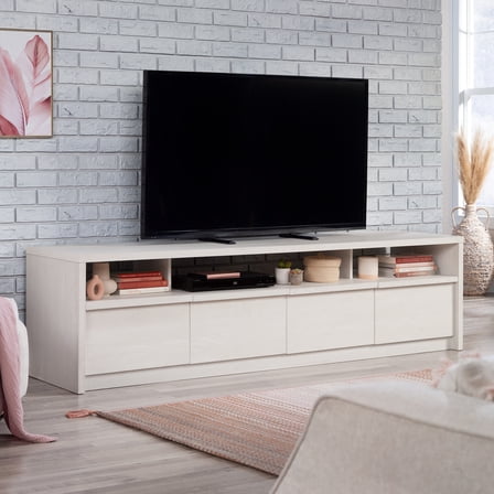 Sauder Harvey Park Credenza Alabaster Oak Finish