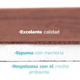 thumbnail image 4 of Set de 2 Tapetes para Baño Bluelander Antiderrapante Memory Foam Café, 4 of 5