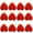 Red, variant on 12pcs Romantic Heart-Shaped LED Electronic Candle - Flameless Flickering Candle for Confessions, Valentine's Day & Home Decor, Battery-Operated Ambiance Light for Romantic, 1.65*2.16in, Red