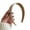 D-Khaki, variant on Kelon Solid Color Phnom Penh Knotted Headband, Wide Brim Face Wash Hairband for Women, One Size Heardband