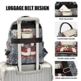 thumbnail image 3 of FORMRS Mini Backpack Purse for Women Travel Daypack Casual Shoulder Bag, Christmas Santa, 3 of 7