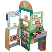 KidKraft Let's Pretend Wooden Foldout Grocery Store Pop Up for Kids 3 & Up