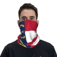 thumbnail image 7 of Neck Gaiter Face Mask Men Women North Carolina Flag Seamless Bandana Face Cover Scarf Mask Balaclava Headband, 7 of 7