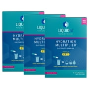 (3 pack) Liquid I.V. Hydration Multiplier Electrolyte Powder Packet Drink Mix, Passion Fruit, 15 Ct