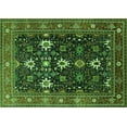 thumbnail image 1 of Ahgly Company Indoor Rectangle Oriental Green Traditional Area Rugs, 6' x 9', 1 of 4