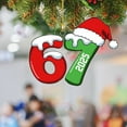 thumbnail image 3 of JLFNYA 67 Christmas Ornament, Christmas 67 Acrylic Ornament, Funny 67 Ornaments for Christmas Tree, Christmas Decoration, Hanging Ornaments, Xmas Holiday Home Decor, Christmas Birthday Gifts, 3 of 6