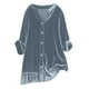 thumbnail image 3 of Top de tallas grandes,Blusa tipo túnica de terciopelo dorado para mujer, cuello en V, manga larga, holgada, 100 % poliéster, ideal para uso informal en casa, sopatenor, 3 of 9