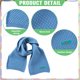 thumbnail image 3 of 2 piezas de bufanda de invierno para niños, cuello de punto cálido, bufanda clásica suave y cálida para niñas y niños, 3 of 5