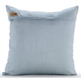 thumbnail image 3 of The HomeCentric Cushion Cover Light Blue Decorative Zippered Pillow Covers Pack of 2 16x16 inch (40x40 cm) Art Silk Pillow Covers French Toile Contemporary Throw Pillows For Couch - French Nautical, 3 of 6