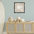 thumbnail image 4 of Stupell Industries Cottage Rustic Distressed Conch Black Floating Frame Canvas Art, 25 x 25, by Carol Robinson, 4 of 8