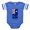 Royal Blue, variant on CafePress - Australia_S - Cute Infant Baby Football Bodysuit