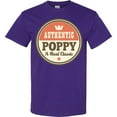 thumbnail image 3 of Inktastic Poppy Grandpa Vintage T-Shirt, 3 of 5