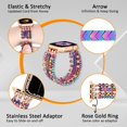 thumbnail image 3 of Glaciersei Bracelet Bracelet Perlé Compatible avec Apple Watch, 3 of 5