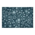 thumbnail image 2 of MKHERT Snowflakes Doormat Rug Home Decor Floor Mat Bath Mat 23.6x15.7 inch, 2 of 3