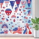 thumbnail image 1 of RKSTN peel and stick wallpaper Independence Day Sticker Party Party Party Double Sided Window Decoration Removable Wall Decal, 1 of 7