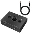 thumbnail image 3 of 3.5mm Bi-Directional Audio Switcher 2-Way Selector, Stereo Splitter, Easy Plug & Play, Compact, 3 of 3