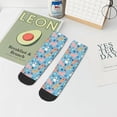 thumbnail image 7 of Pofeuu Cute Dog Print 30cm Socks, Adult Running Hiking Socks for Youth and Adult, 7 of 7