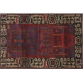 thumbnail image 1 of Ahgly Company Indoor Rectangle Traditional Saffron Red Persian Area Rugs, 3' x 5', 1 of 6
