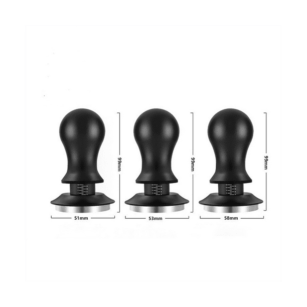 Qtmnekly 51mm Espresso Tamper Coffee Tamper with Powder Press Needle