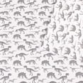 thumbnail image 6 of Kids Rule 4 Piece Sheet Set Dinosaur Xray, Grey - Full, 6 of 7