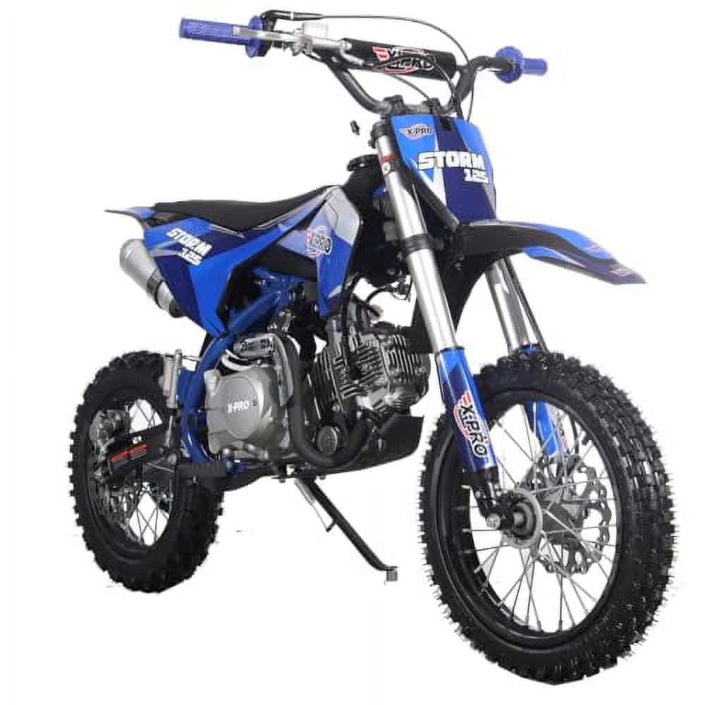 X-Pro Brand New 125cc Dirt Bike with Automatic Transmission, Electric Start, Big 14"/12" Tires