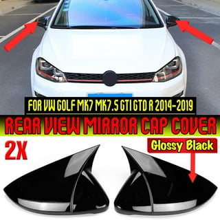Wing Rearview Mirror Covers Cap for Volkswage VW GTI Golf MK7 E